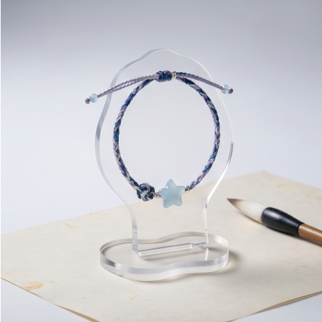 Blue Star Cord Bracelet